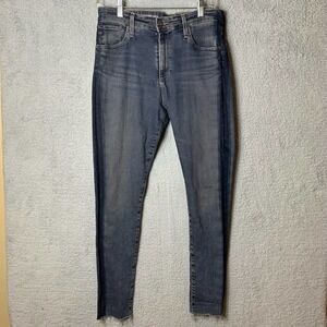 Adriano Goldschmied Jeans Womens 29R Blue The Farrah‎ High Rise Skinny Jeans